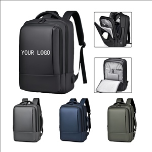 PU Travel Expandable Laptop Backpack